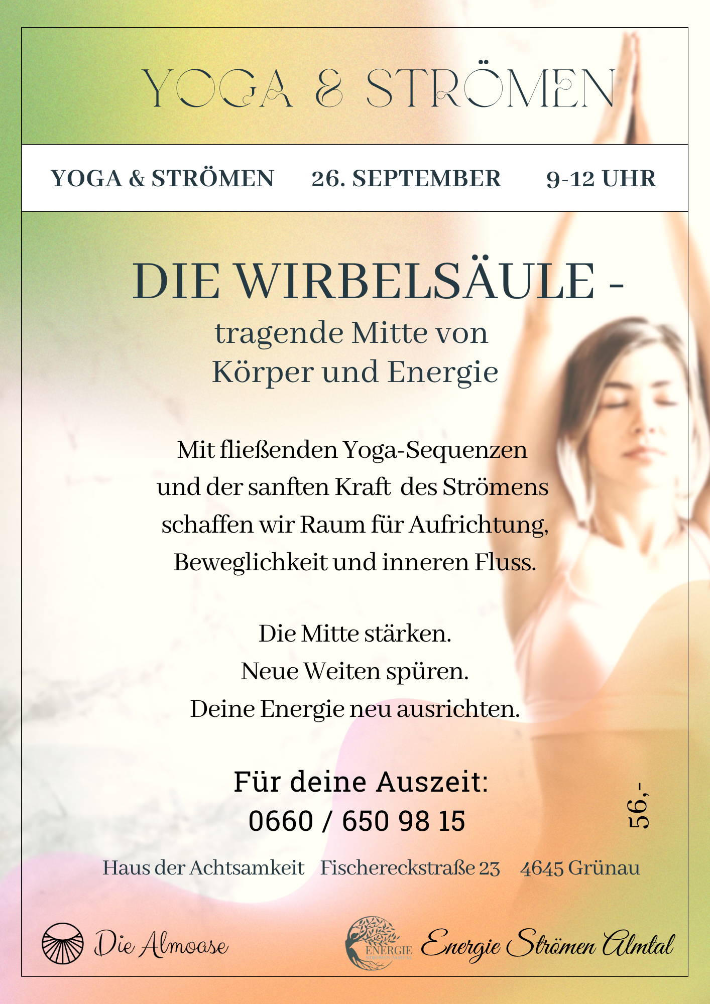 Yoga & Strömen Energie Strömen Almtal